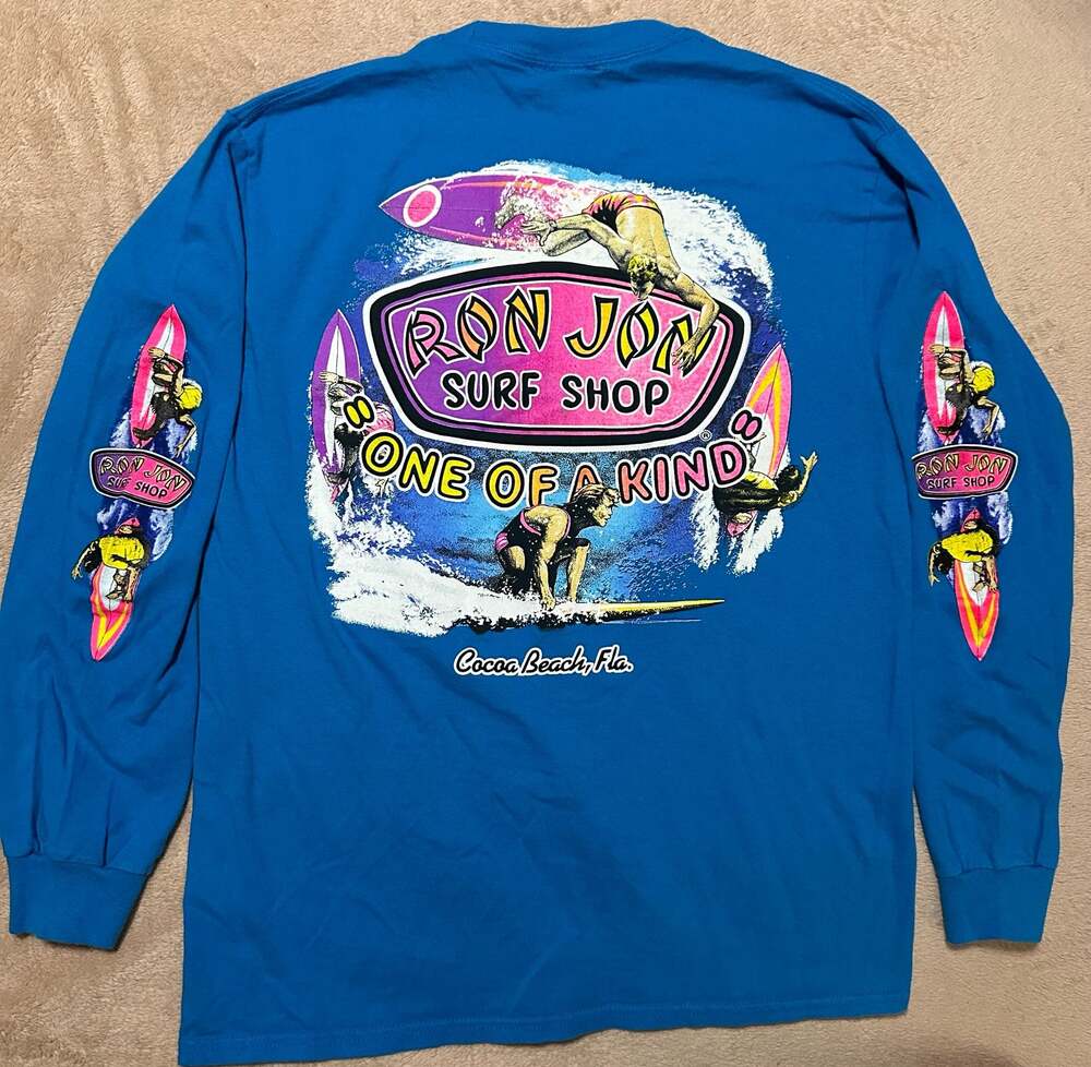 Ron Jon Surf Shop One of a Kind Cocoa Beach Fla Long Sleeve Shirt Size M